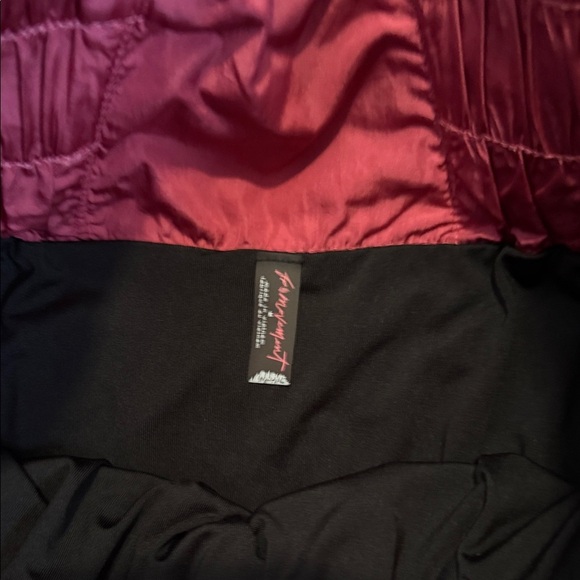 Free People Vibrant Pink High Waist Athletic Shorts - Picture 2 of 5